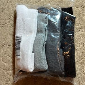 Tommie Copper men’s L over the calf 4-pack socks-NIP